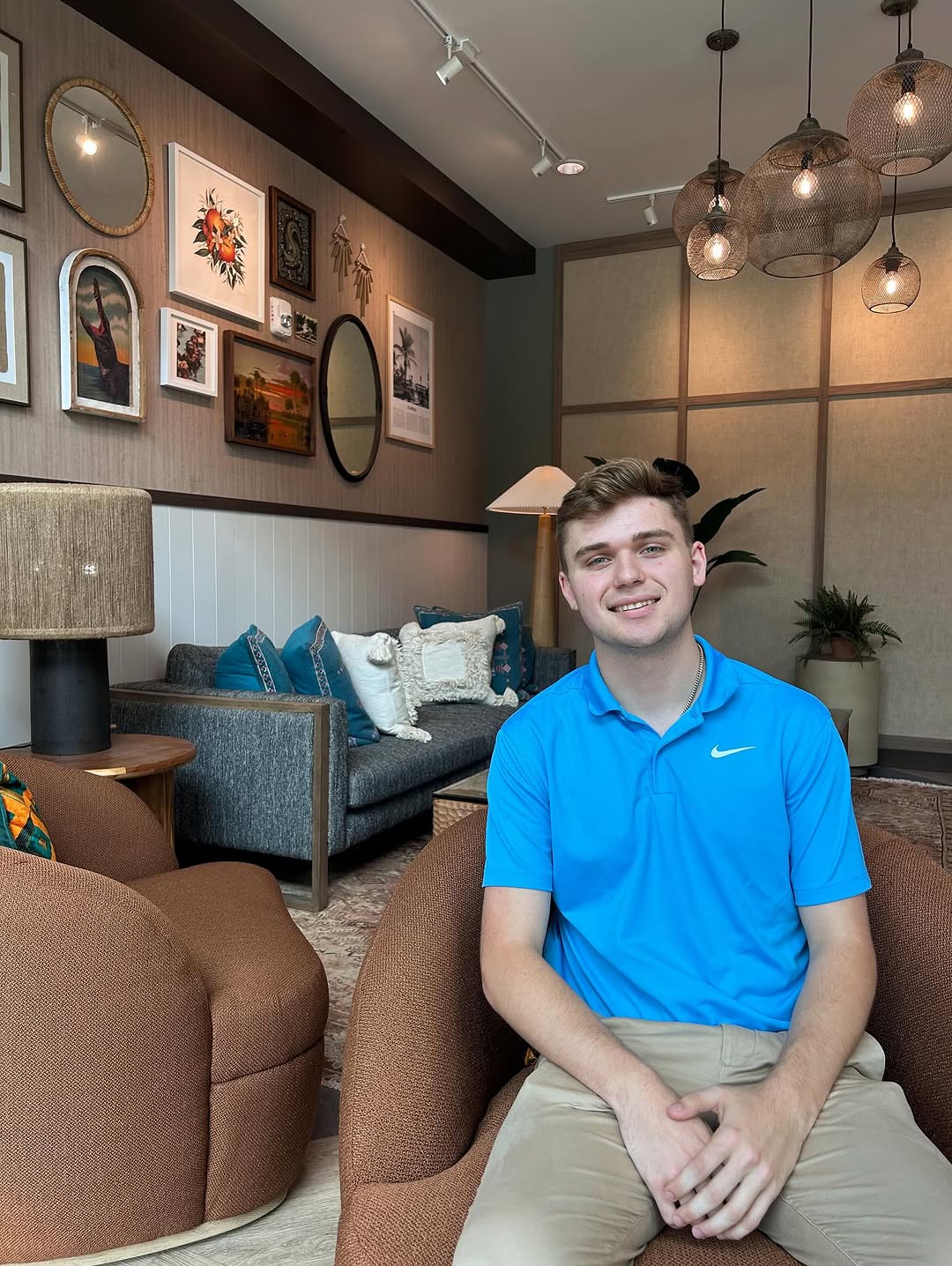 It's Meet the Team Monday \u2728\ud83c\udfe1 \nWe're excited to welcome Aiden Van Gorden as NINE31's new Leasing Professional!\n\nAiden joins us with 4 years of student housing experience and he's seeking a degree in Sports Management. When he's not helping future residents find their home, he's cheering on the Philadelphia Eagles \ud83e\udd85 or shooting hoops with friends \ud83c\udfc0 \n\n