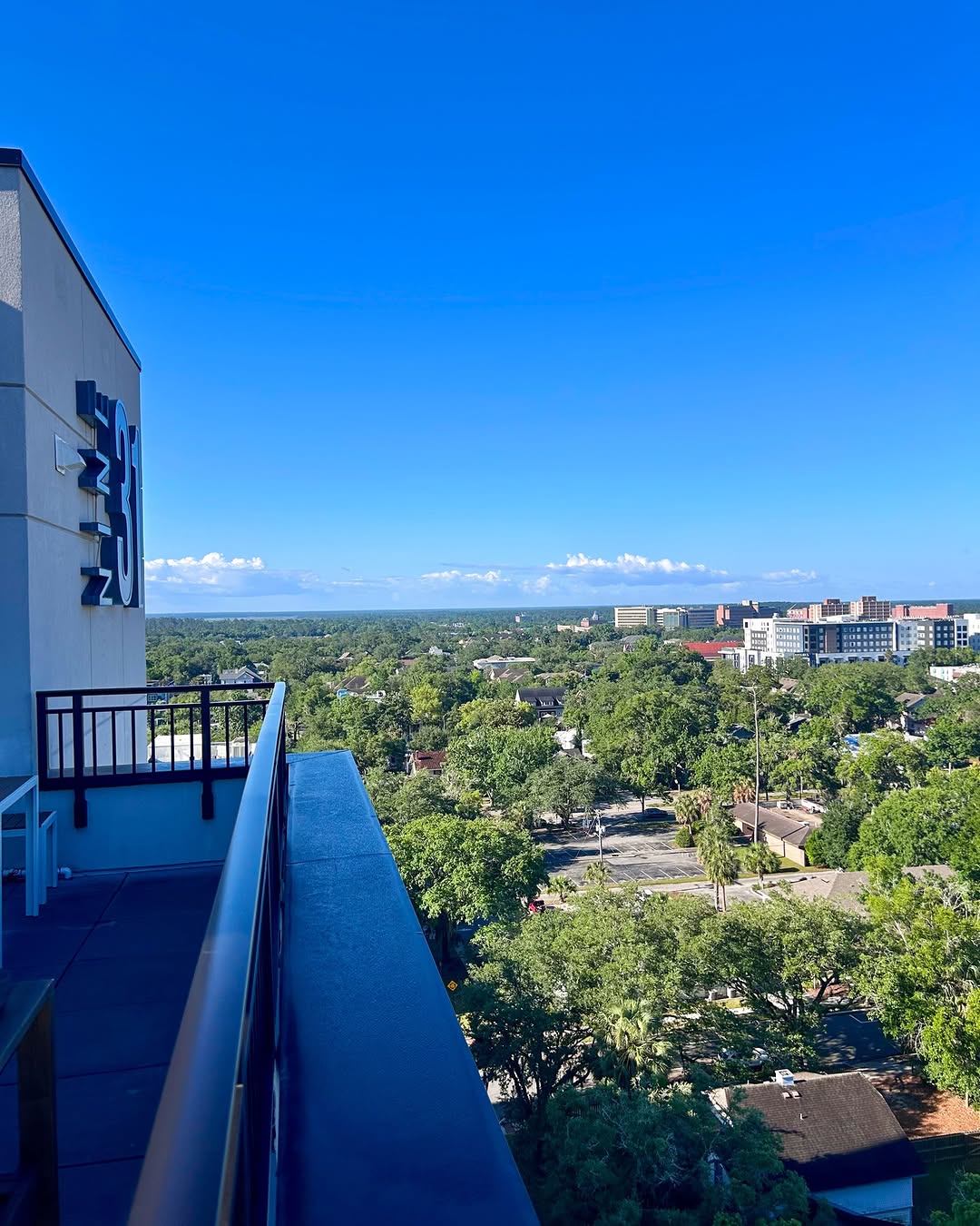 This view is even better at sunset \ud83c\udf06 Check out the Skydeck Study Lounge to lock in on assignments or relax with a view \ud83c\udf24\ufe0f\n\n