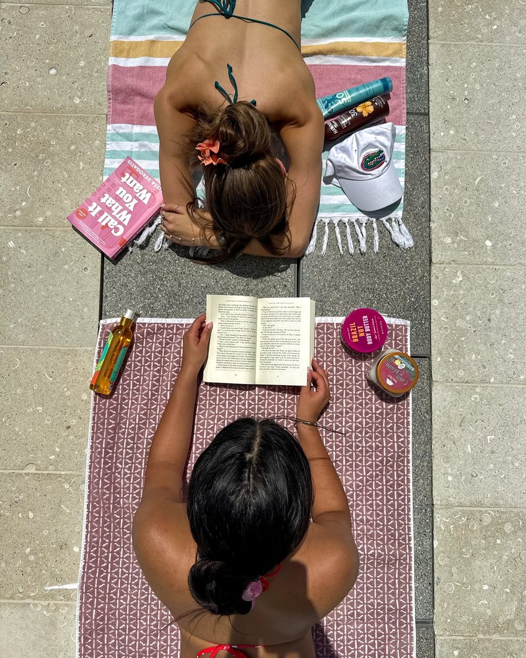 Pool days, and the best company \u2600\ufe0f\n\n