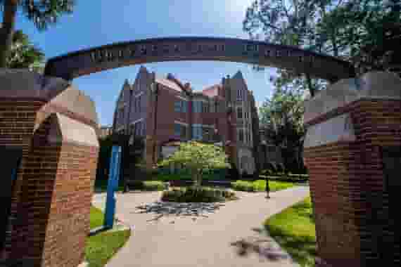 Walk to UF campus