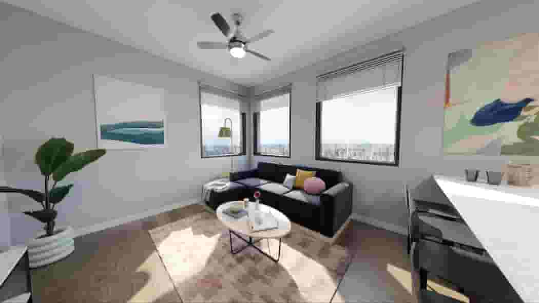Bright, beautiful apartments with wood-style flooring