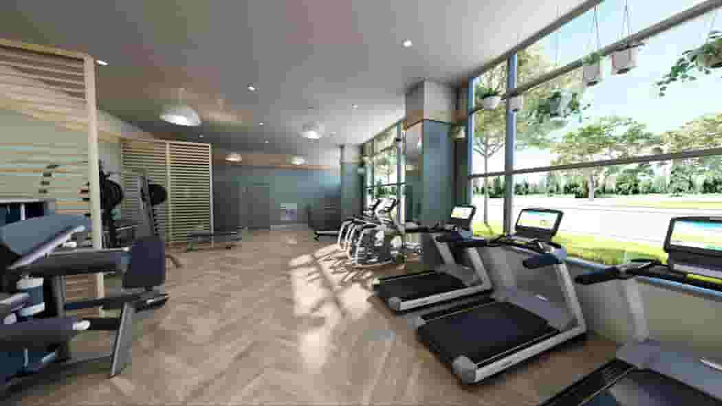 Bulk up or trim down day or night in the 24-hour fitness center