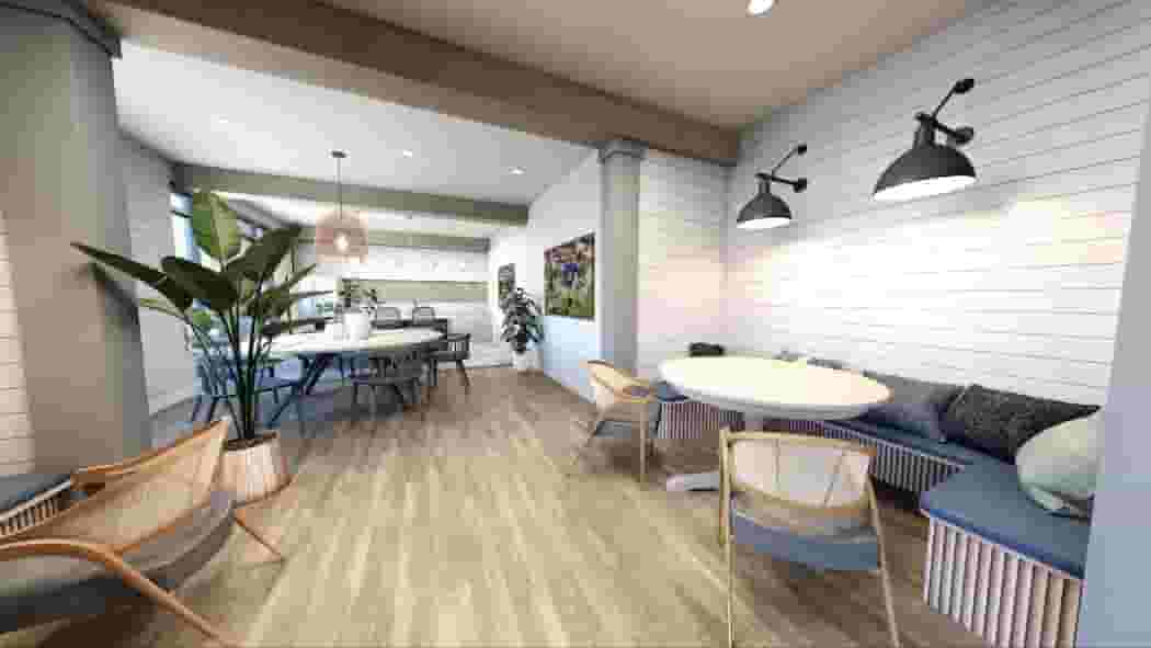 Catch a game or grab a space to study in the Clubroom with TV Lounge
