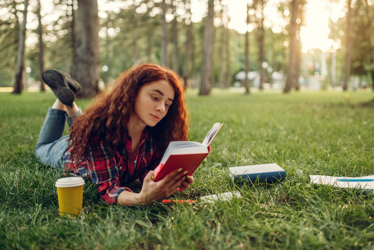Two Students Studying at UC